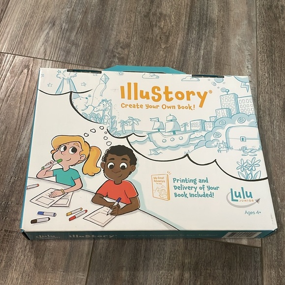 Lulu Jr. Illustory Book Making Kit Multicolor New - Picture 4 of 5